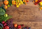 Healthy eating background